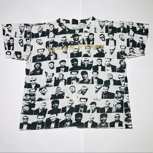 1993 brockum DURAN DURAN all over print T-shirt